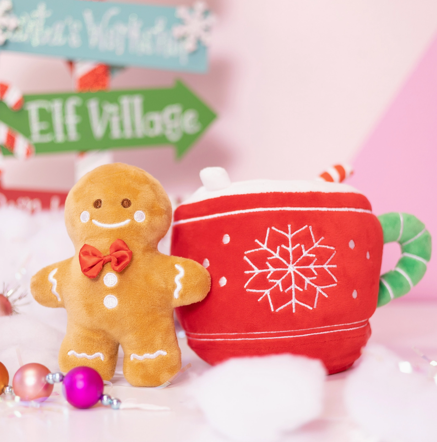 Peek-A-Boo Plush - Gingerbread in Hot Cocoa