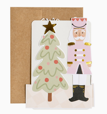 The Nutcracker Accordion Holiday Greeting Card