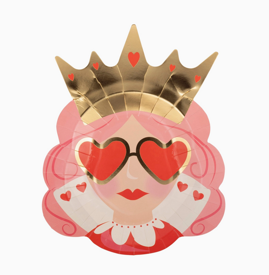 Queen of Hearts Plate