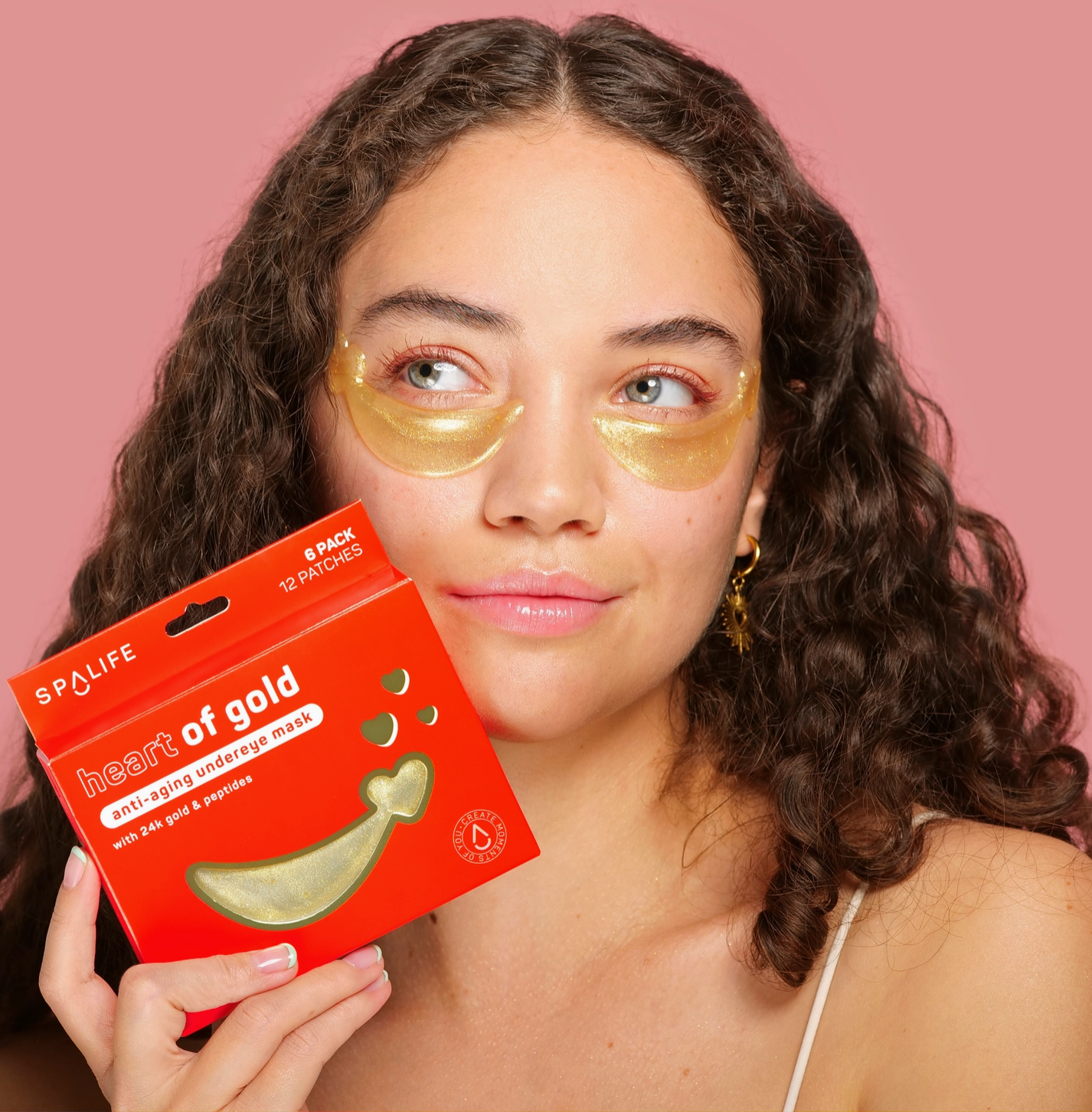 Valentines' Day Heart of Gold Anti-Aging Undereye Mask