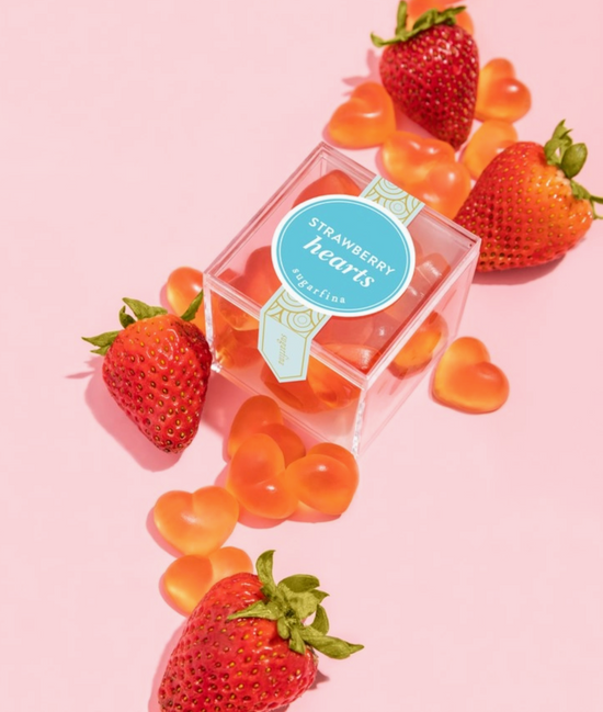 Sugarfina Strawberry Hearts - Small