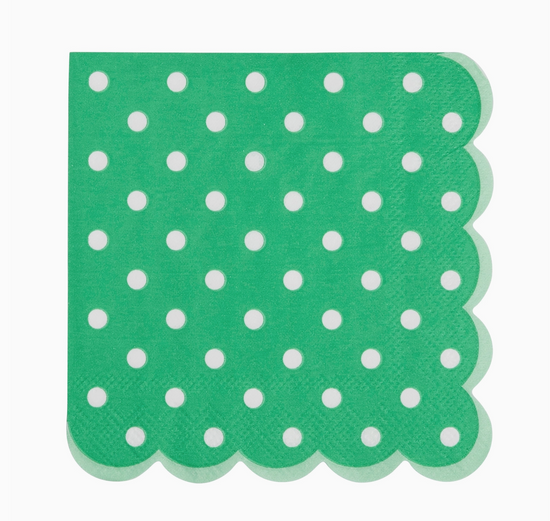 Polka Dot Cocktail Napkin