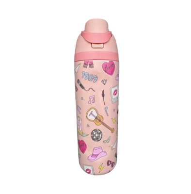 Taylor Swift Eras Inspired 20 oz Insulated Tumbler, Pink