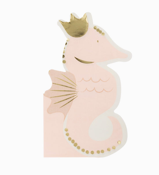 Seahorse Shaped Napkin