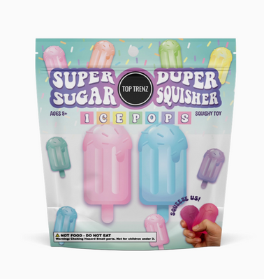 Super Duper Sugar Squisher - Ice Pops 2 Pack Set