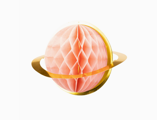 Load image into Gallery viewer, Hanging Honeycomb Planets
