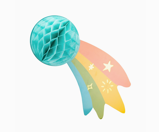 Load image into Gallery viewer, Hanging Honeycomb Planets
