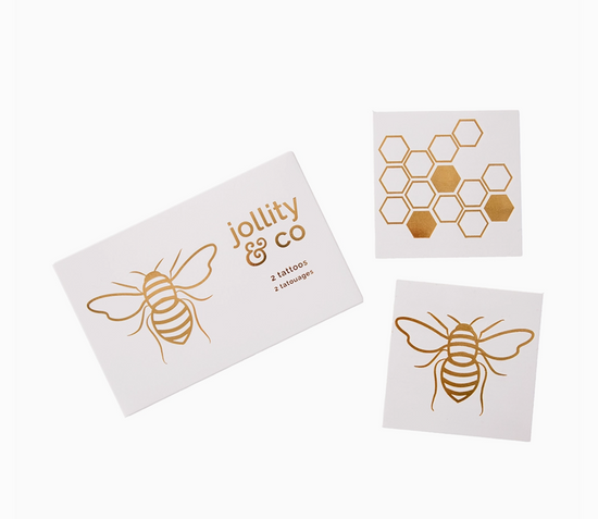 Hey Bae-Bee Temporary Tattoos - 2 Pk