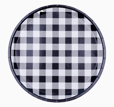 Hey Bae-Bee, Gingham Dinner Plates