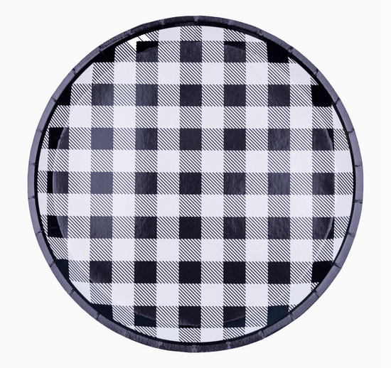 Hey Bae-Bee, Gingham Dinner Plates