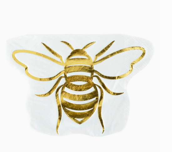 Hey Bae-Bee, Die-Cut Small Cocktail Napkins