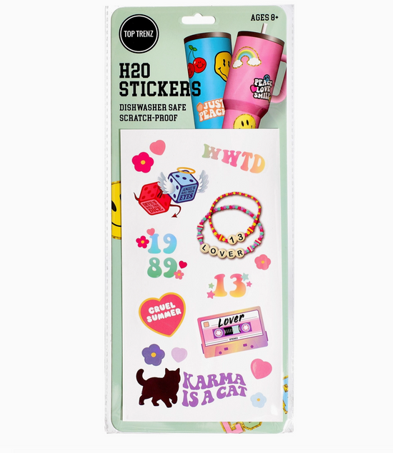H20 Flask Vinyl Sticker Sheet - Era Edition