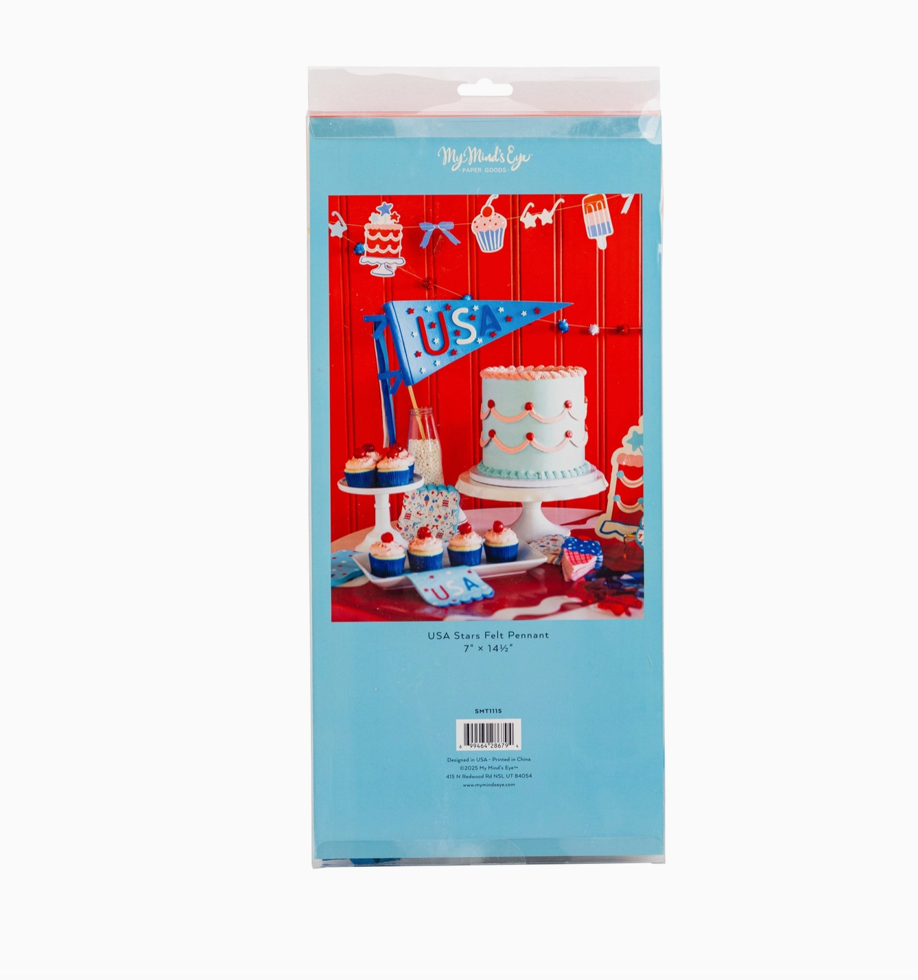 Summertime Felt Pennant Banner