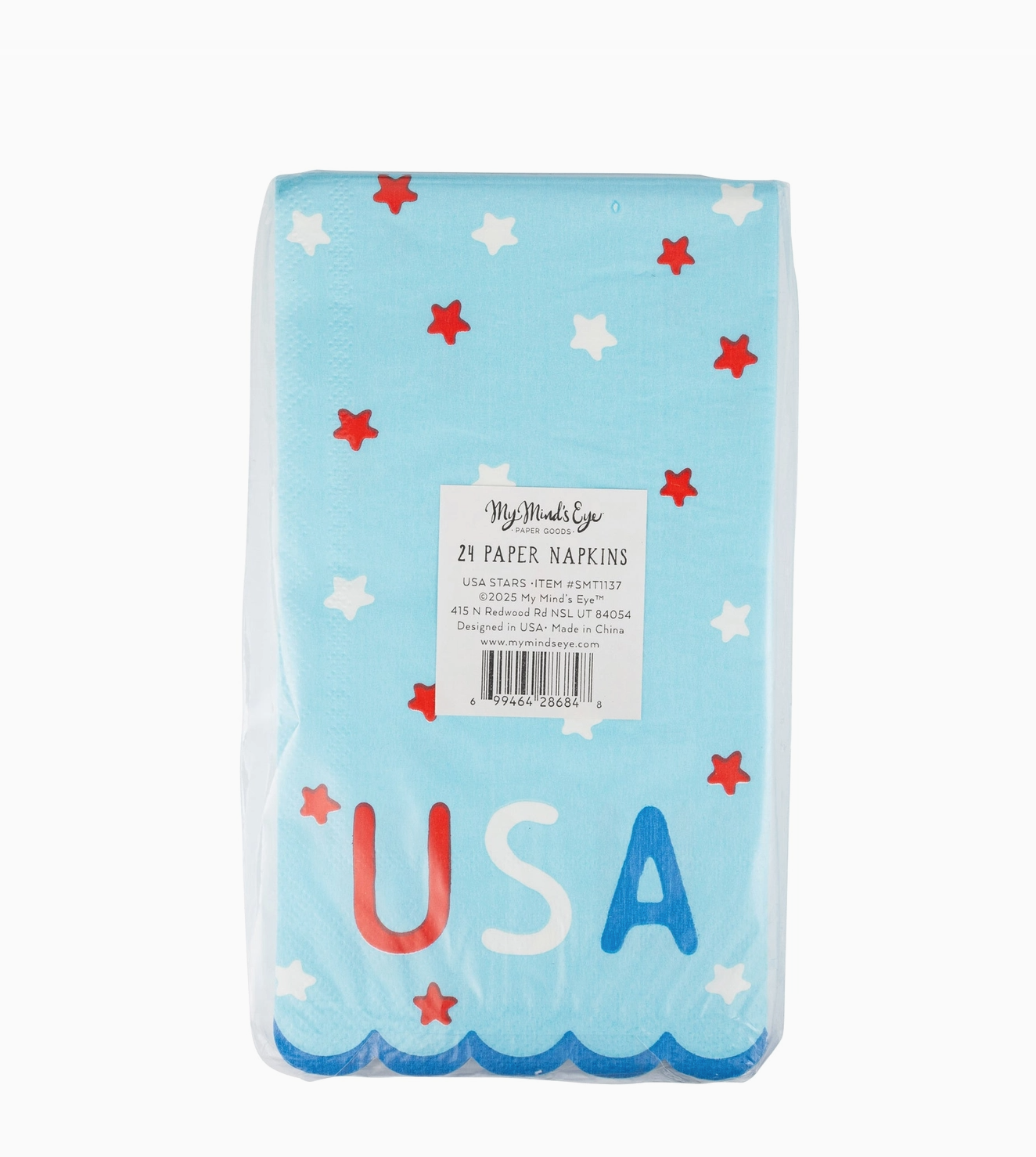 USA Stars Dinner Napkin