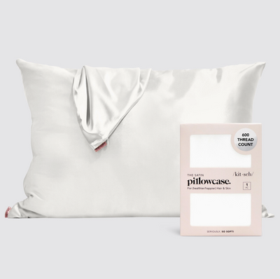 Satin Pillowcase - Ivory