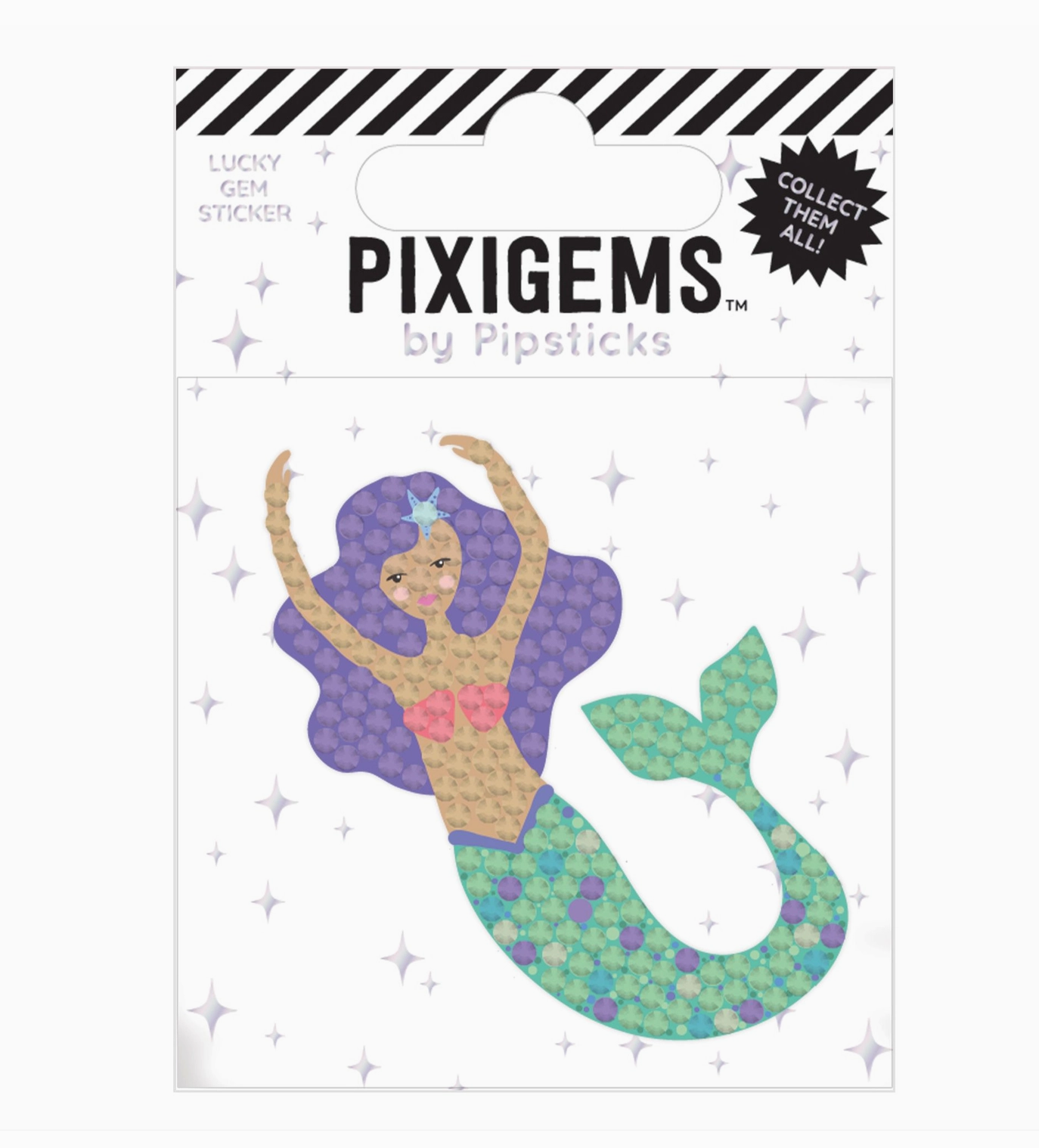 Pre-Made Lucky Mermaid Gem Party Favor Set