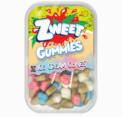 Zweet Gummy Ice Cream Cones
