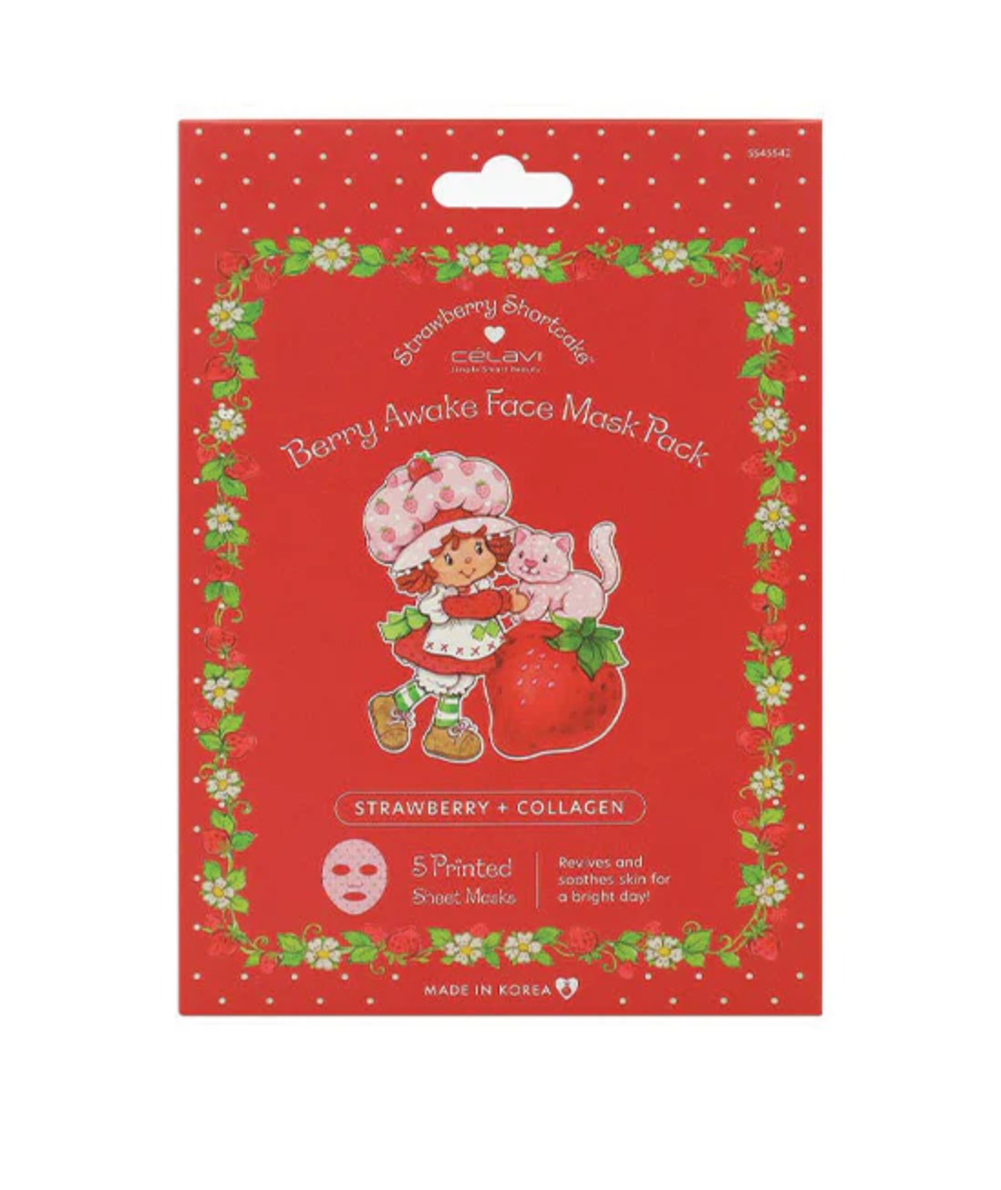 Pre-Made Strawberry Shortcake Spa Party Favor Set