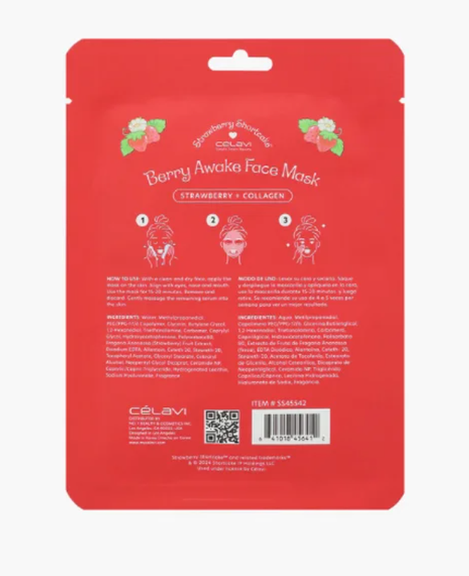 Pre-Made Strawberry Shortcake Spa Party Favor Set