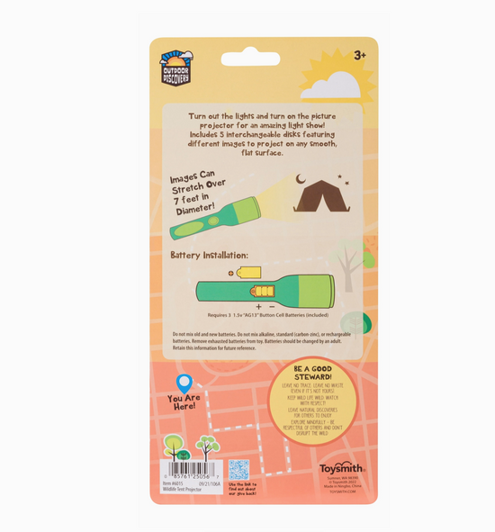 Outdoor Discovery Wildlife Tent Projector