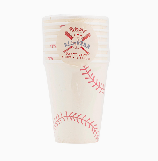 Baseball Paper Cups
