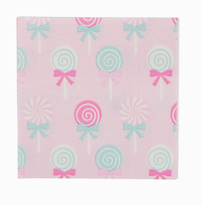 Lollipop Cocktail Napkin