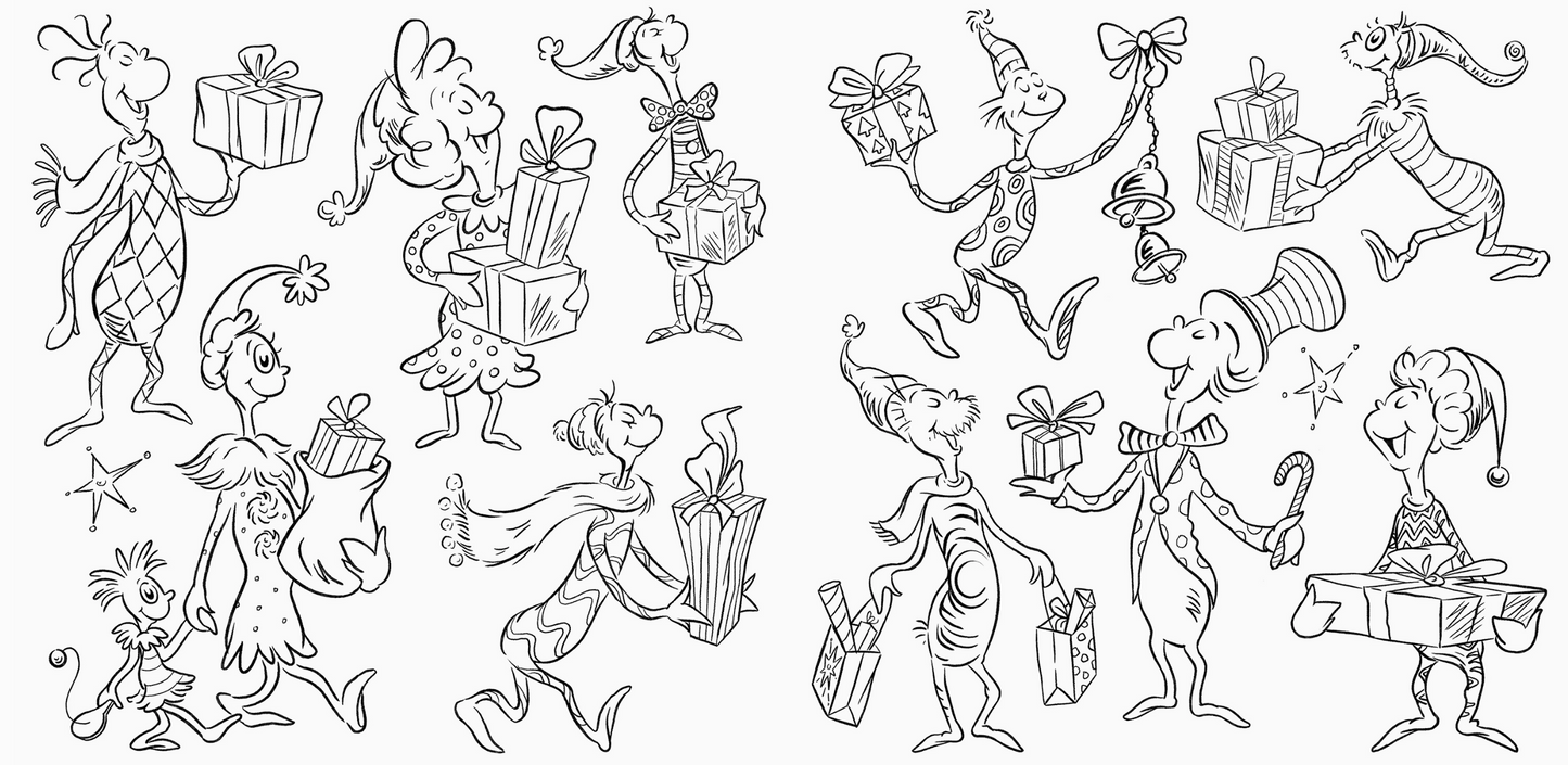 How the Grinch Stole Coloring Book