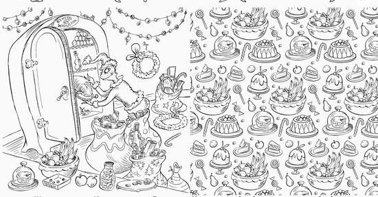How the Grinch Stole Coloring Book