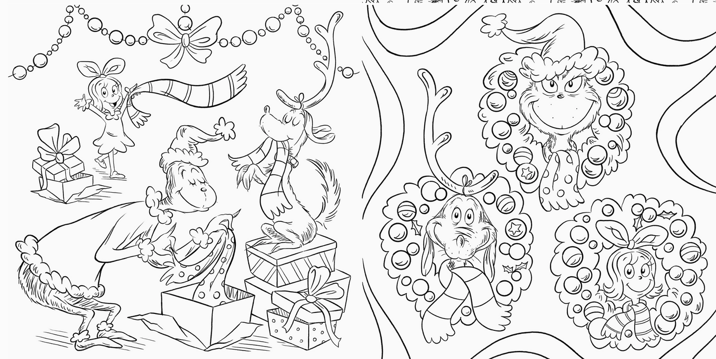 How the Grinch Stole Coloring Book