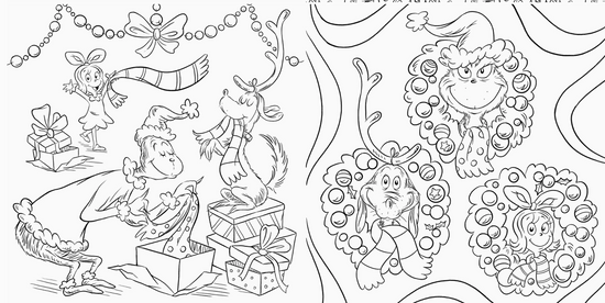 How the Grinch Stole Coloring Book