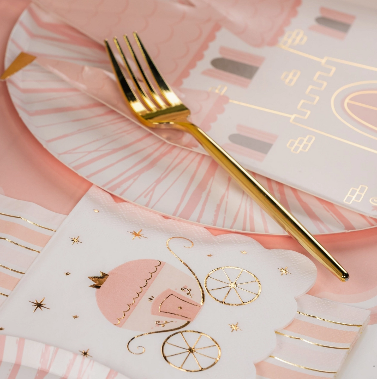 Princess Castle Shaped Plates