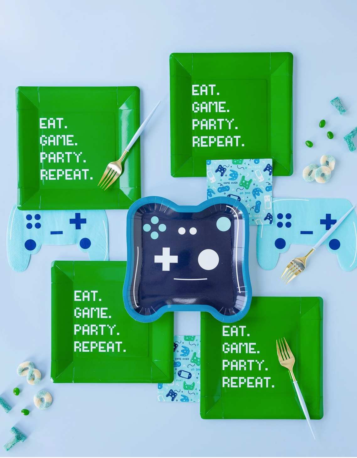 Game Controller Paper Plate