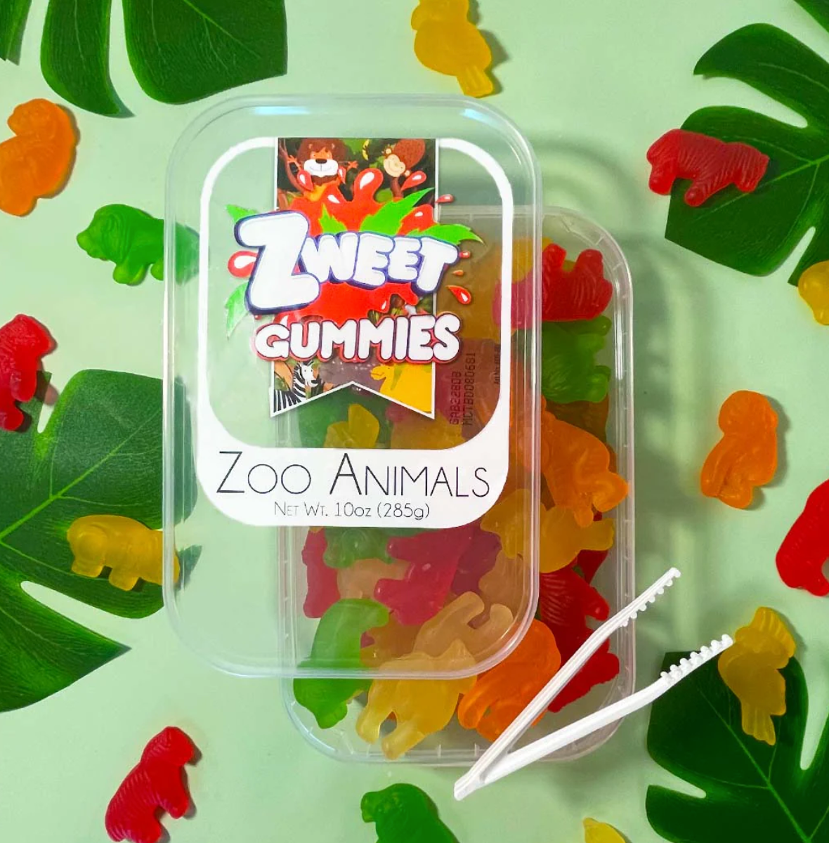 Zweet Gummies Zoo Theme