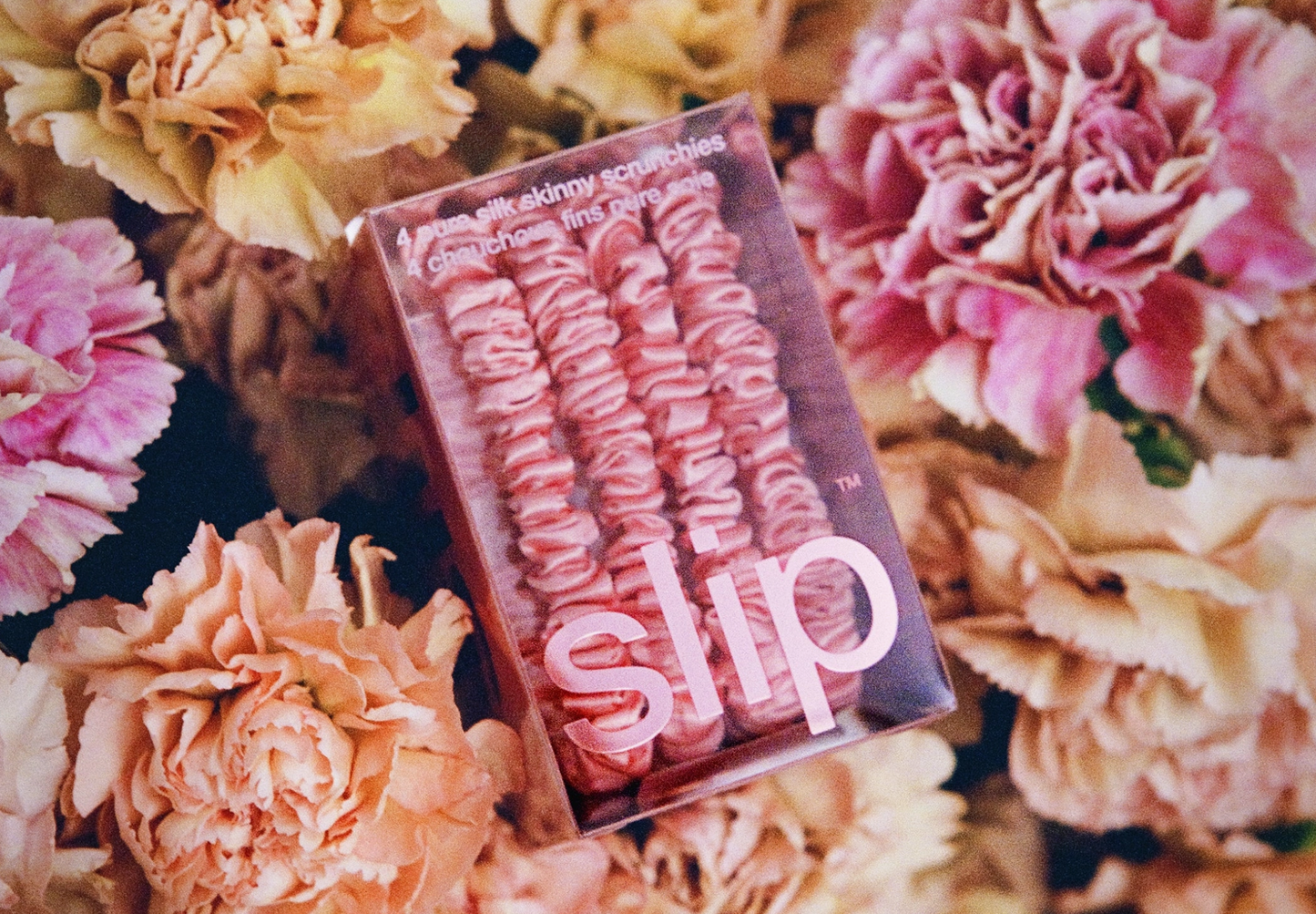 Rose Skinny Scrunchies