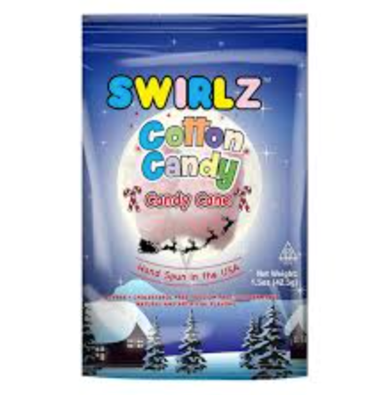Swirlz Cotton Candy Cane Flavored