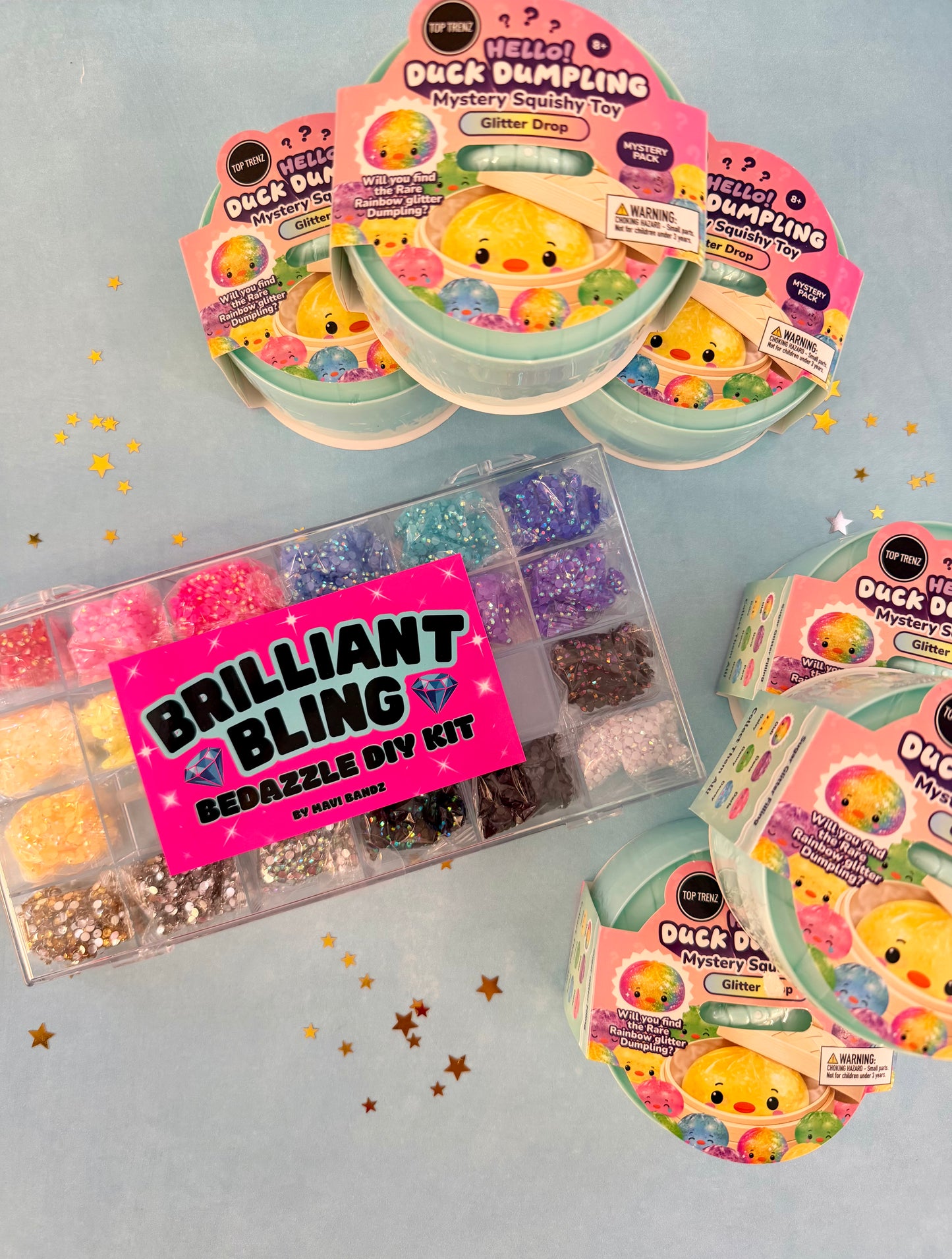 Viral Dumpling Bedazzling Bundle | DIY Party Activity