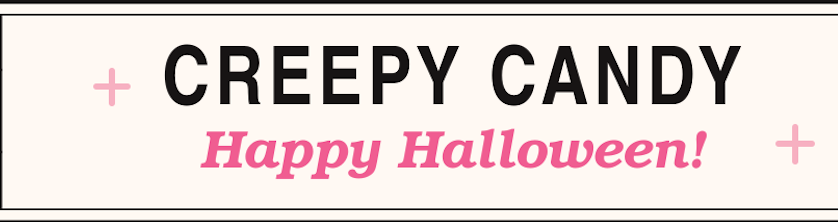 Creepy Candy Halloween Favor Cubes – Set of 6