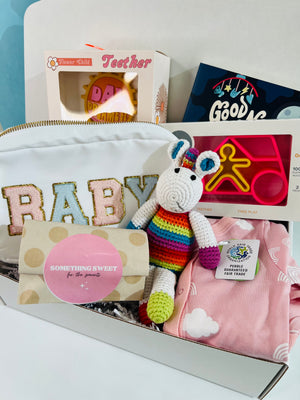 New baby pre-made gift