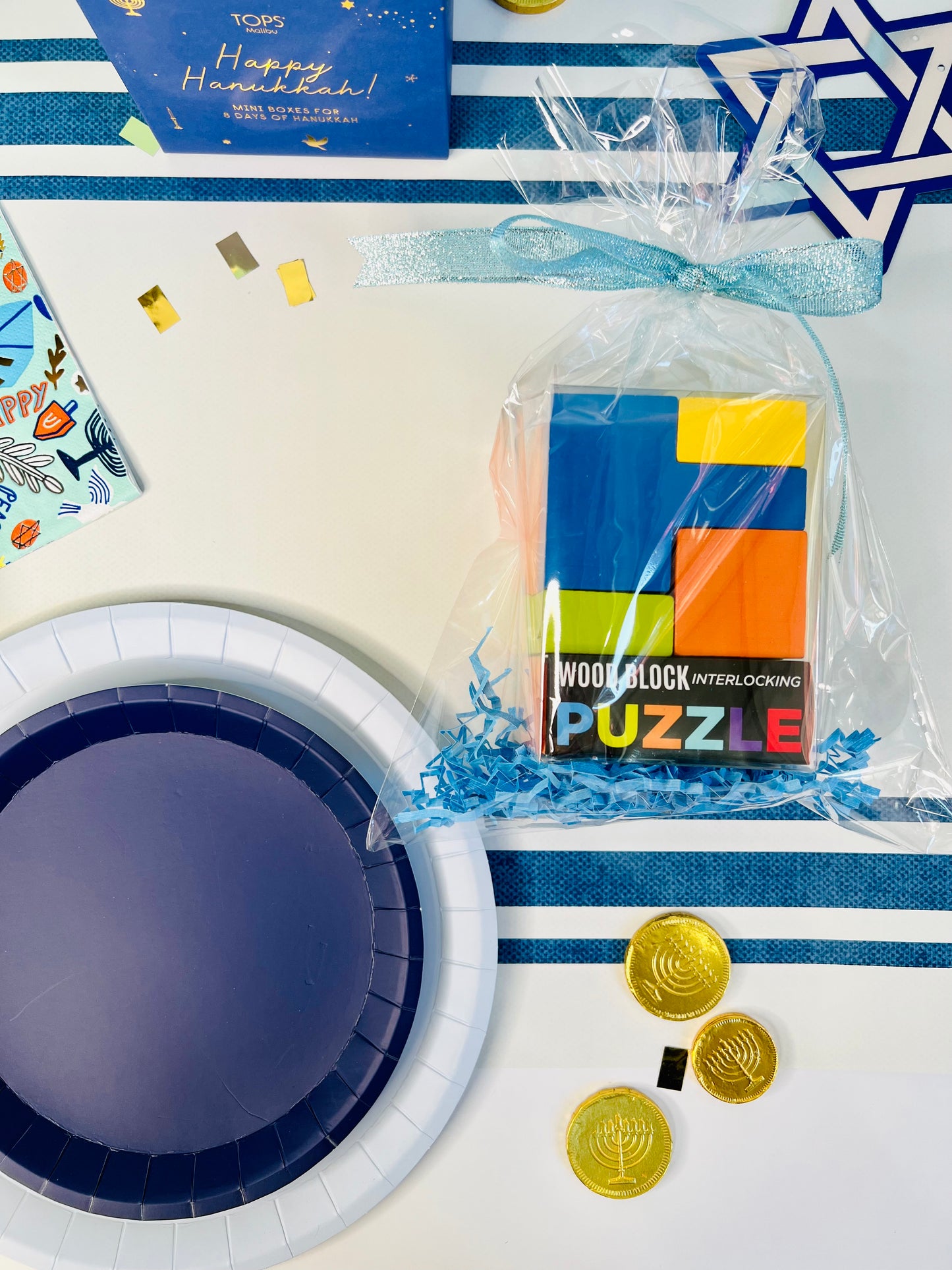 Hanukkah Puzzle Party fAVOR