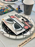 Windowpane Large Party Plate