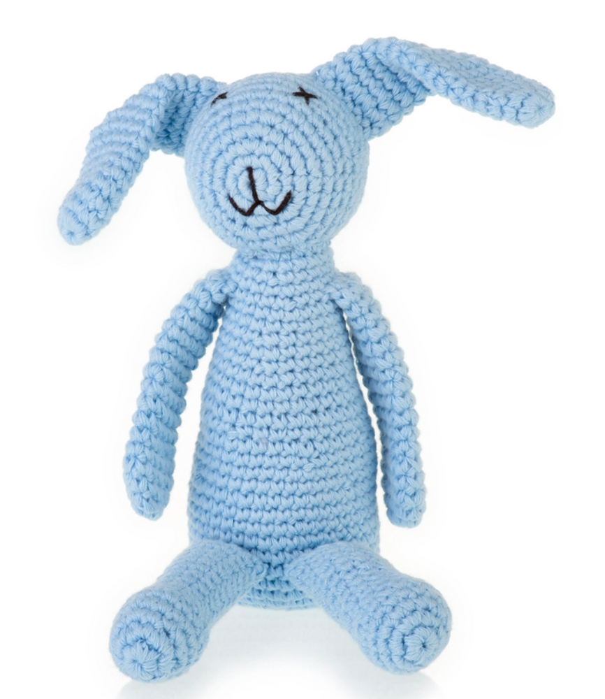 My First Bunny Rattle - Blue