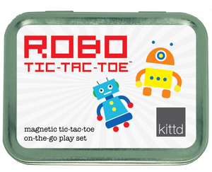Robo or Forest Friends Tic-Tac-Toe
