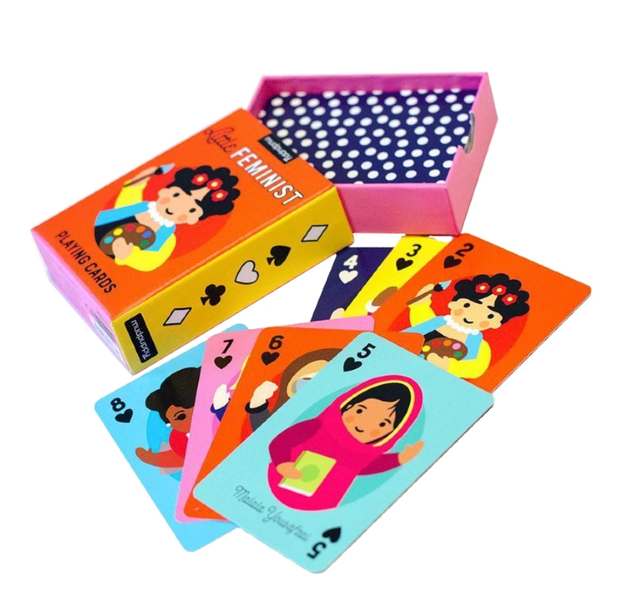 
            
                Load image into Gallery viewer, Little Feminist Playing Cards
            
        