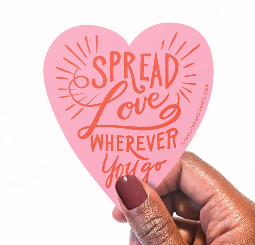 Spread Love - Vinyl Sticker
