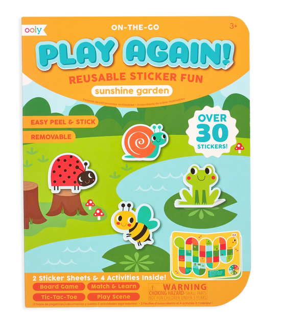 Play Again! Sunshine Garden Mini On-The-Go Activity Kit