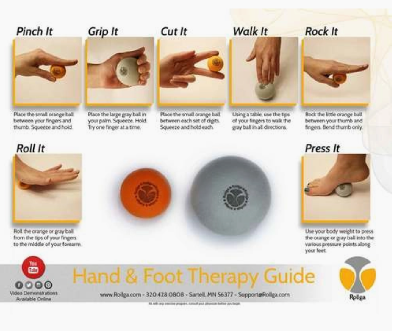 Hand and Foot Therapy Kit