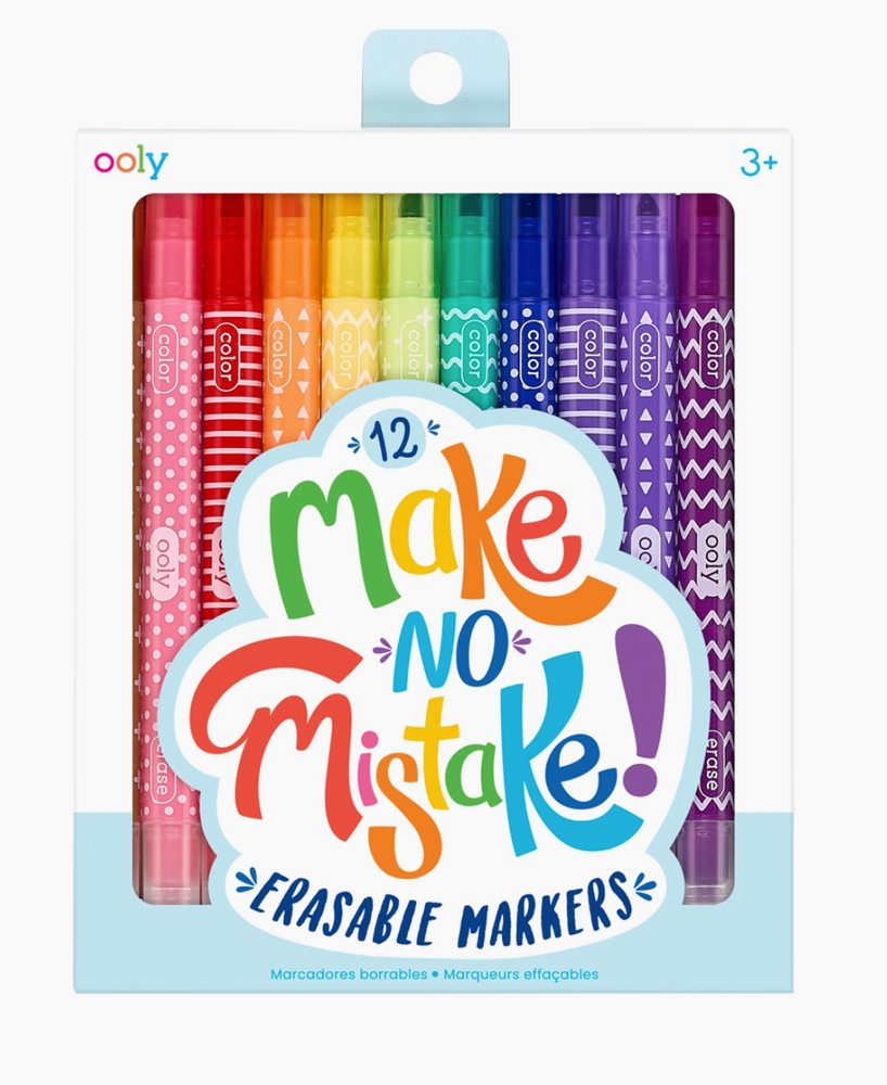 Make No Mistake Erasable Markers