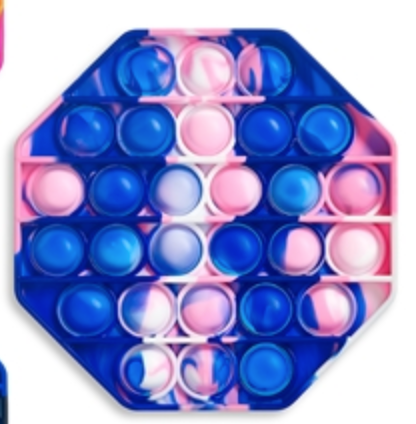Load image into Gallery viewer, OMG Pop Fidgety - Tie-Dye Octagon
