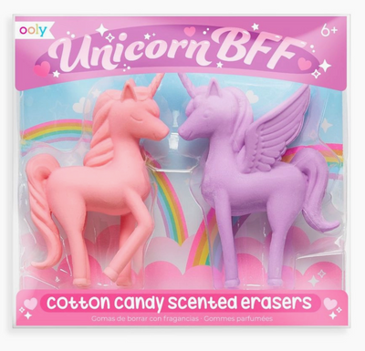 Unicorn B.F.F. Scented Erasers - Set of 2