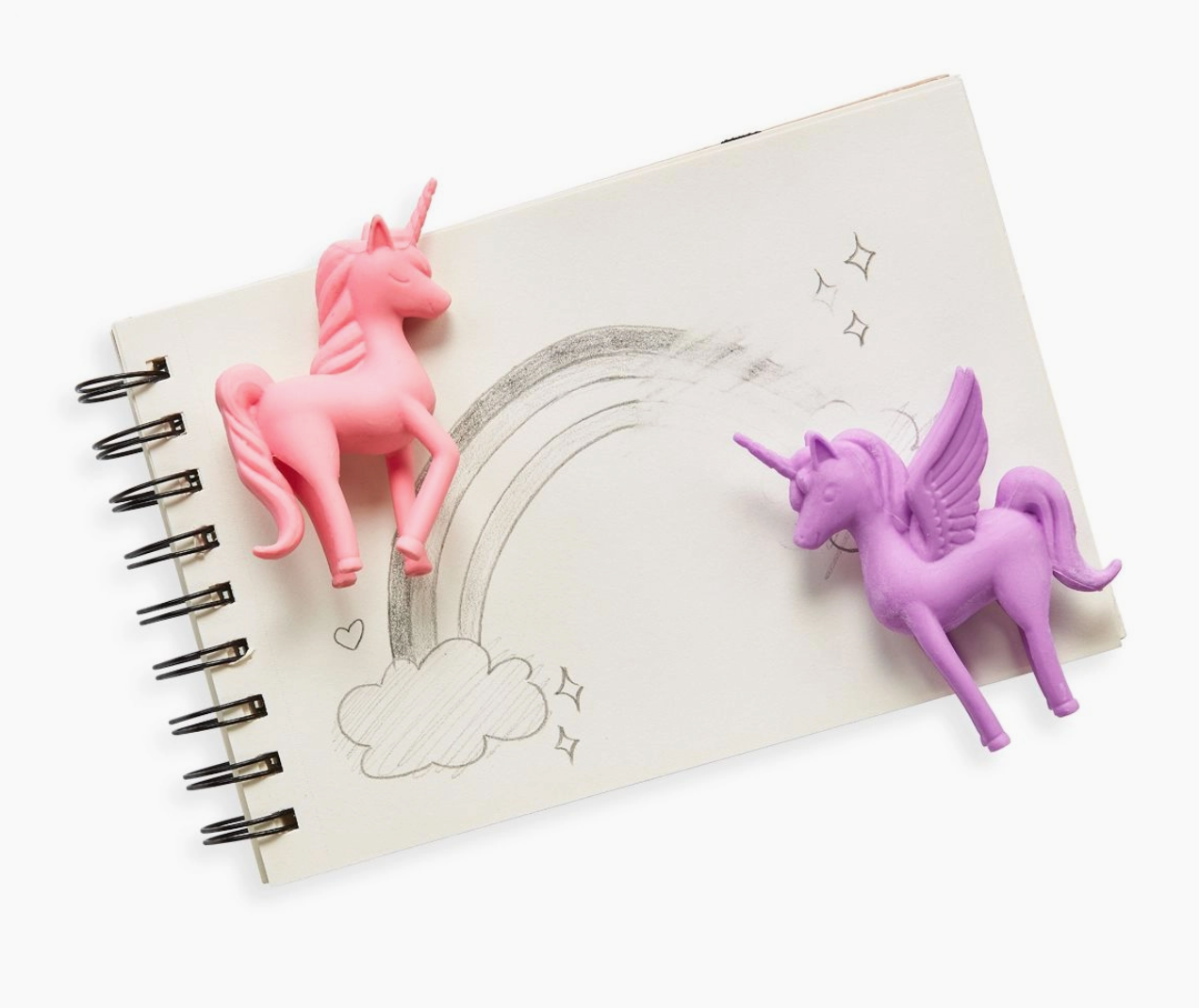 Load image into Gallery viewer, Unicorn B.F.F. Scented Erasers - Set of 2
